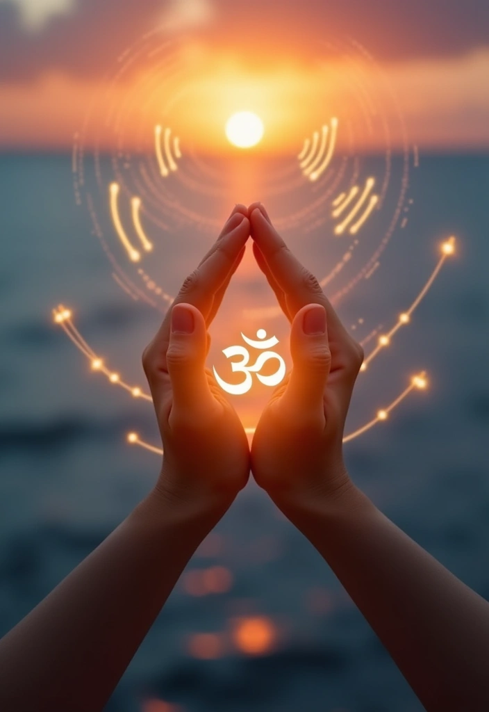 5 Powerful Mantras to Elevate Your Vibration (And Their Hidden Meanings!) - 1. Om (ॐ): The Sound of the Universe