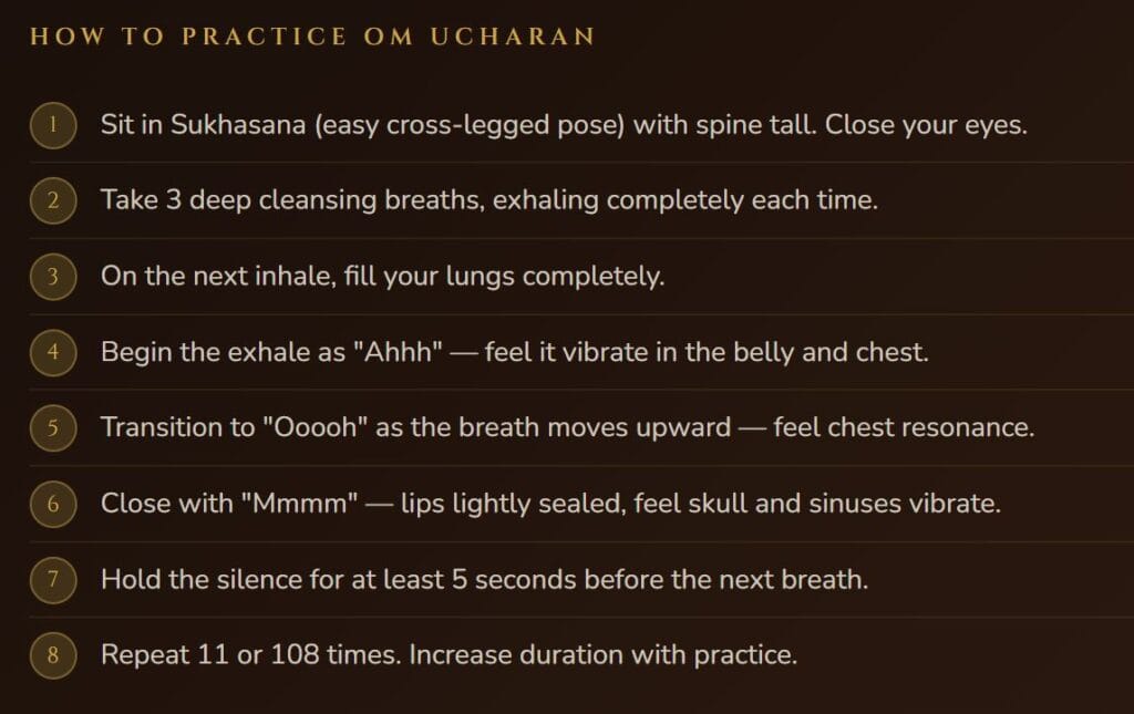 Om Ucharan — The Best Mantra to Raise Your Vibration